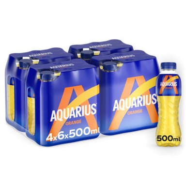 AQUARIUS ORANGE PET 50CL