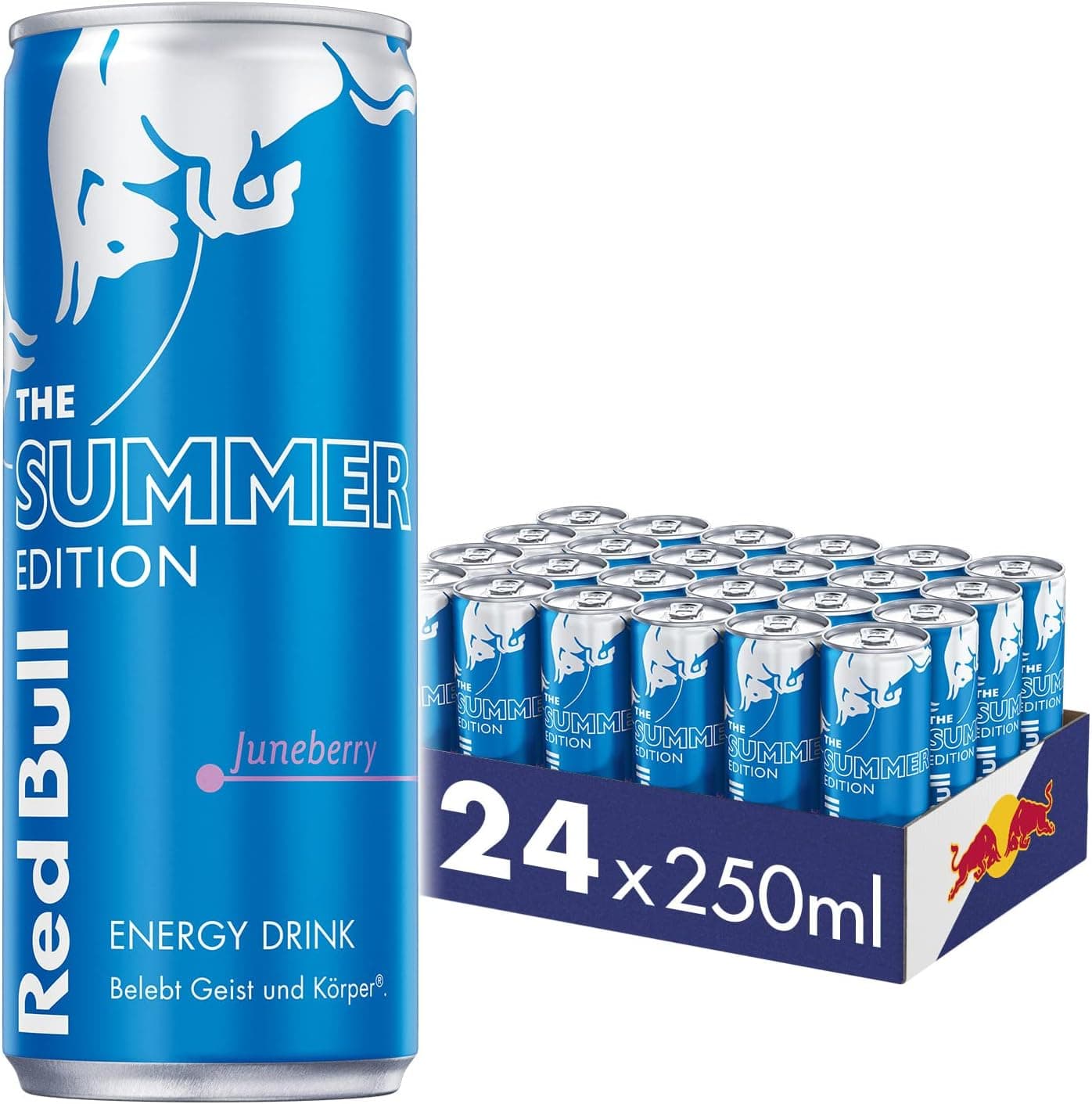 RED BULL SUMMER JUNEBERRY CANS 24X25CL