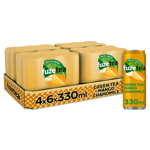 FUZE TEA MANGO/CHAM CAN 4X6X33CL