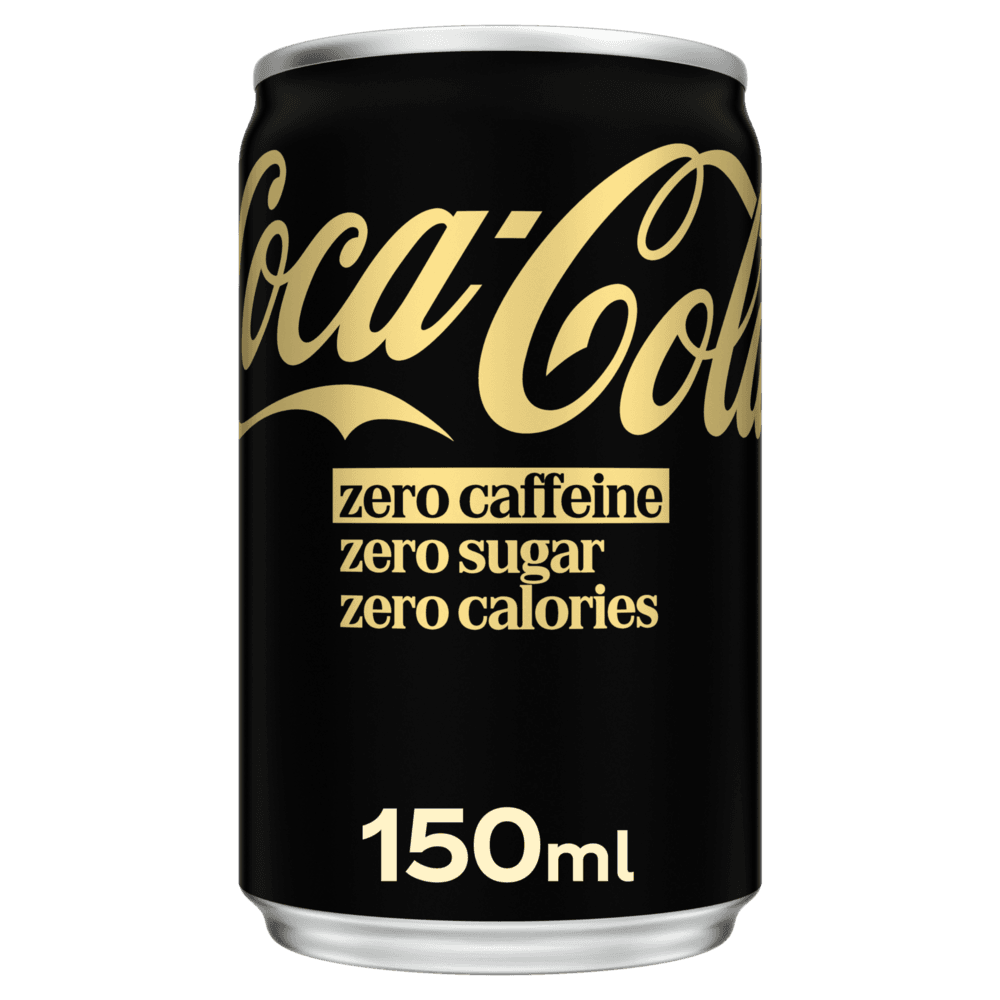 COCA COLA MINI CANS Zero No Caffein 150ML
