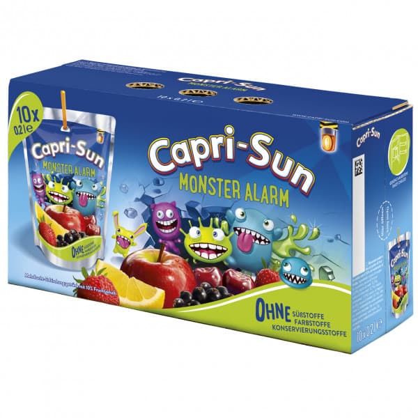 CAPRI-SUN MONSTER ALARM 20CL (4X10)