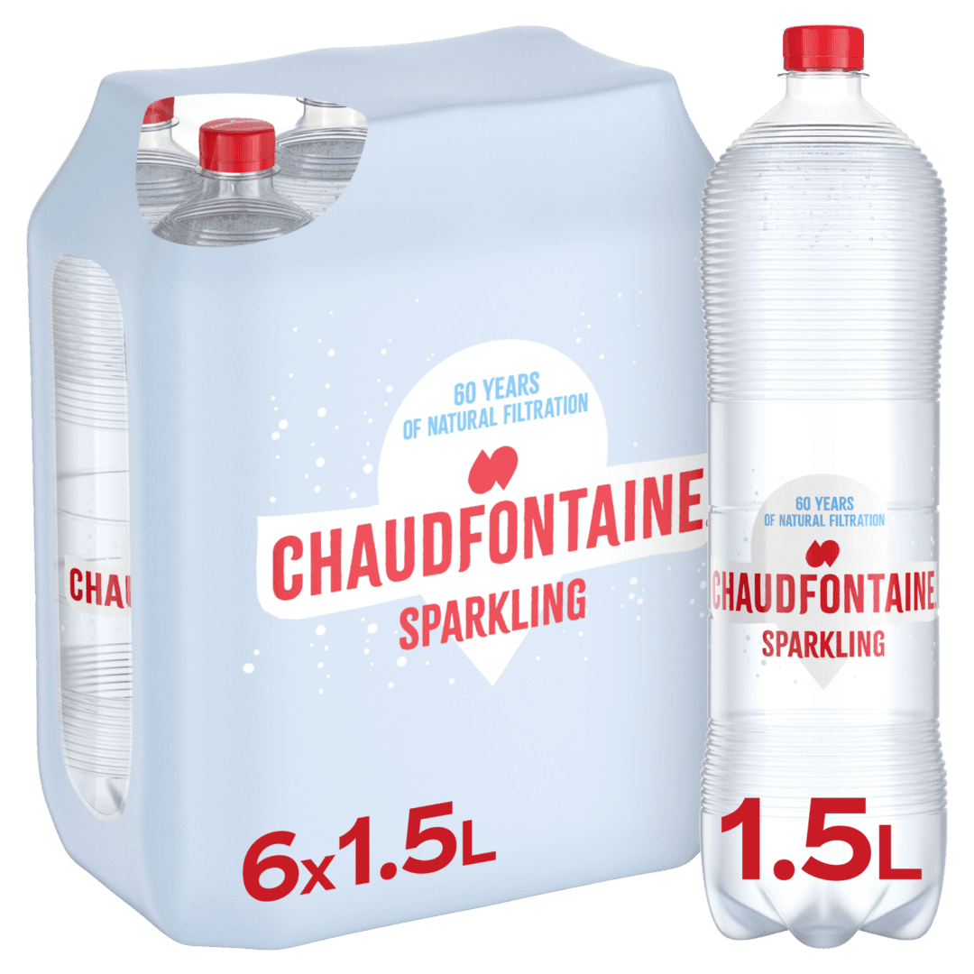CHAUDFONTAINE SPARKLING PET 1,5L