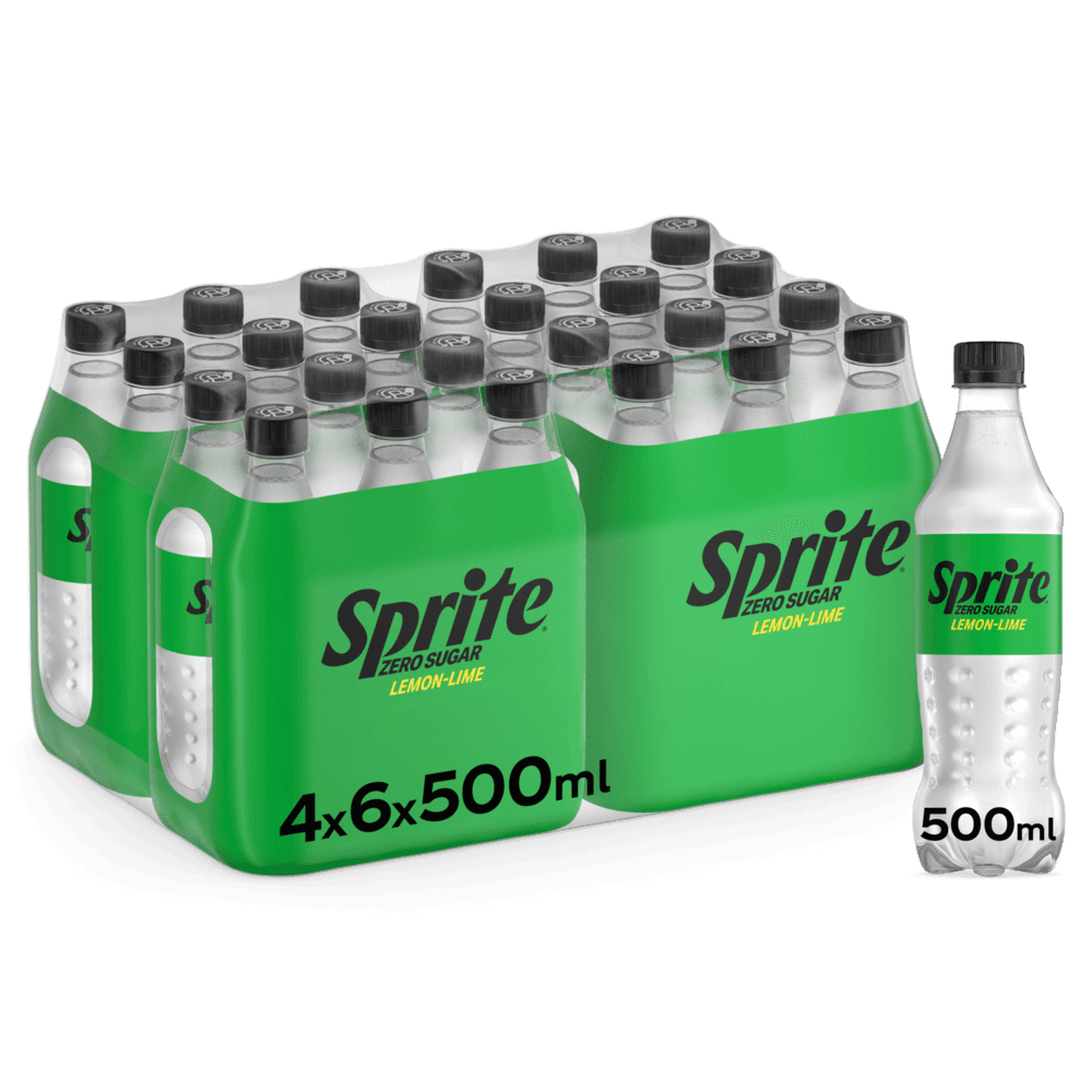 Sprite No Sugar PET 4x6x0.5L
