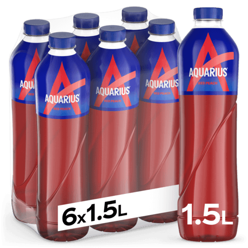 AQUARIUS RED PEACH PET 1,5L