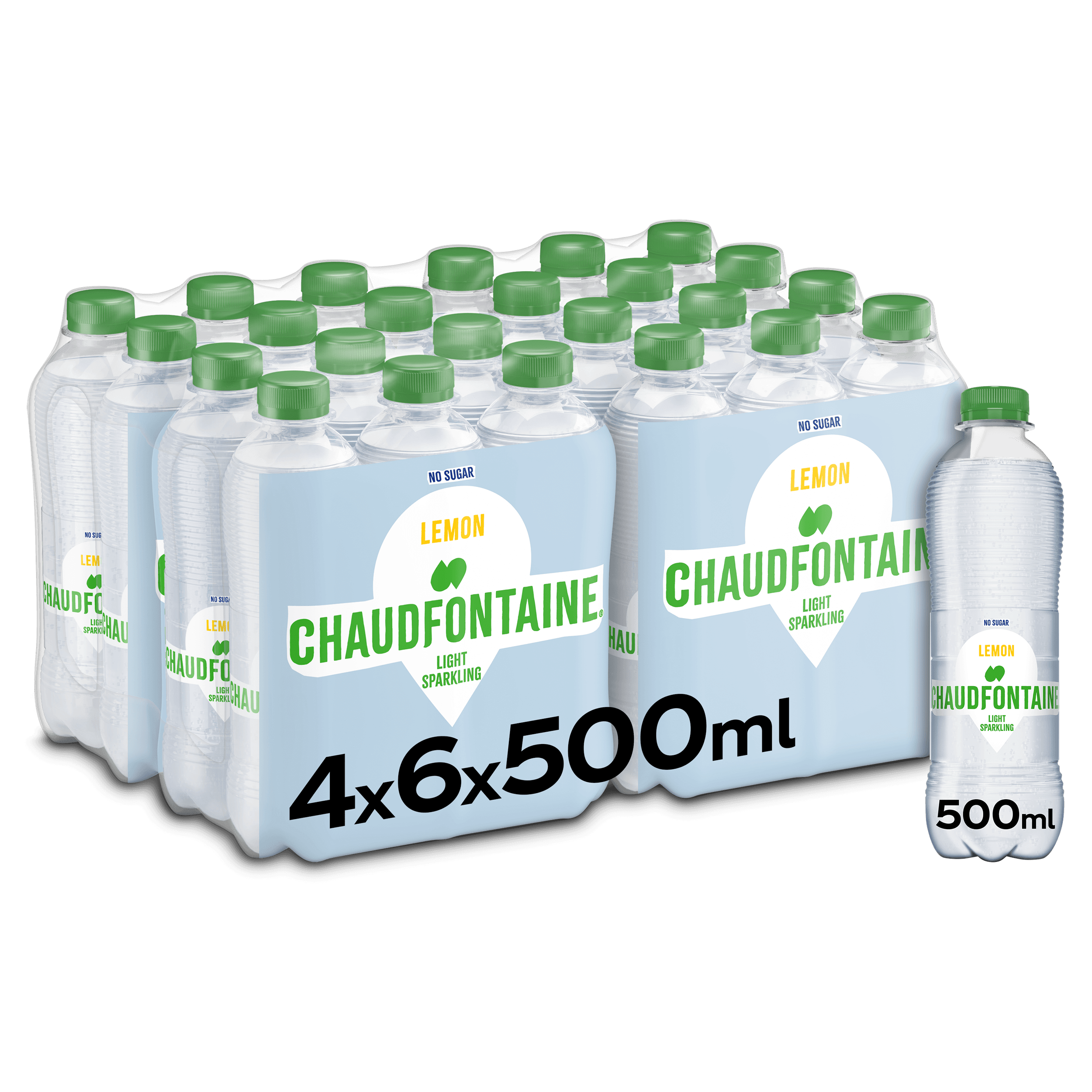 Chaudfontaine Lemon Sparkling No Sugar PET 50CL