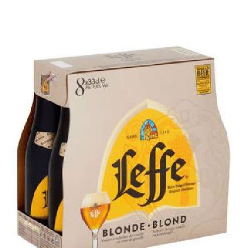 LEFFE BLONDE 6,6° 33CL (3X8) +VID