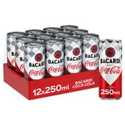 BACARDI & COCA-COLA 5° Cans 25cl