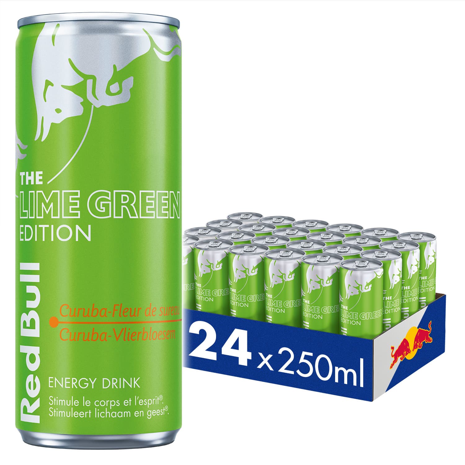 Red Bull Lime Green Edition can 24X25Cl
