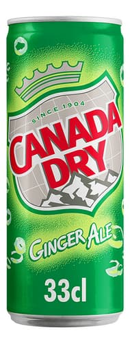 CANADA DRY SLEEK CANS 33CL (4X6)