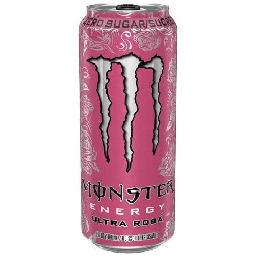 MONSTER ULTRA ROSA ZERO CANS 50C