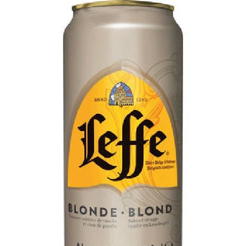 LEFFE BLONDE 6,6° CANS 50CL (6X4)