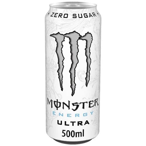 MONSTER ULTRA WHITE CANS 50CL (x24)