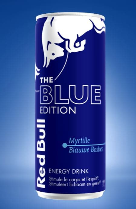 RED BULL BLUE EDITION CANS 25CL (x24)