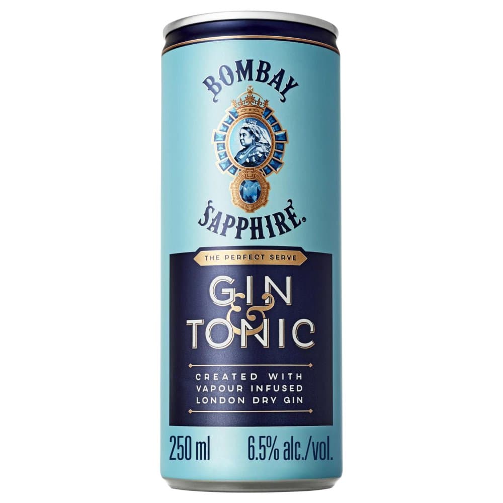 BOMBAY GIN TONIC 12X250 ML