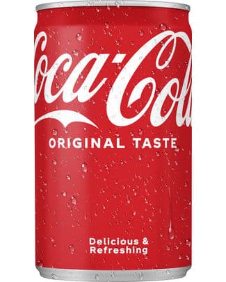COCA COLA MINI CANS 150ML - 2X12