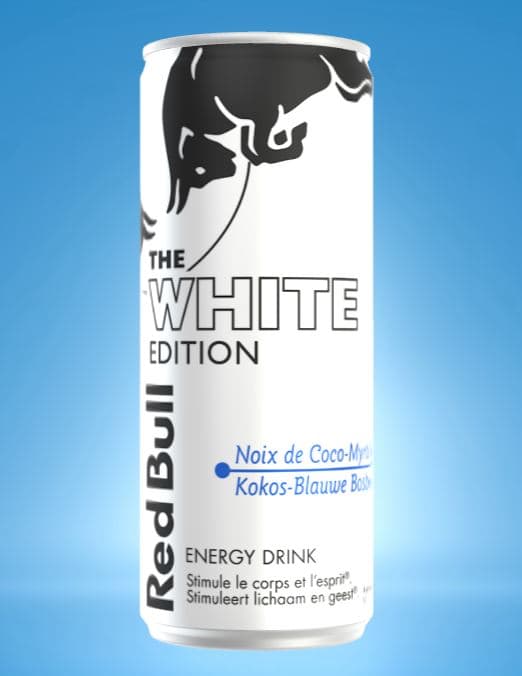 RED BULL WHITE EDITION CANS 25CL (x24)