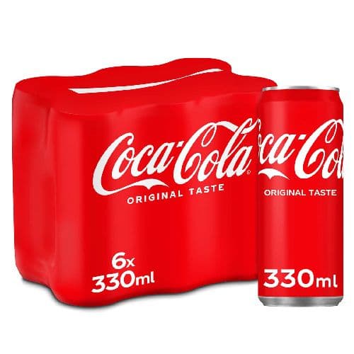 COCA COLA SLEEK CANS 33CL (4x6)