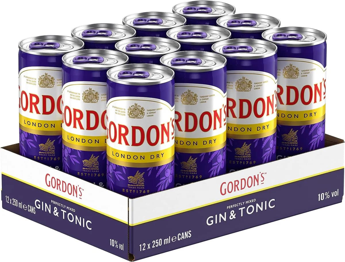 GORDON LONDON GIN TONIC (1x12)