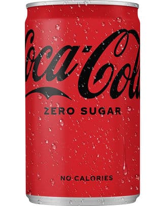 COCA COLA ZERO MINI CANS 150ML - 2X12