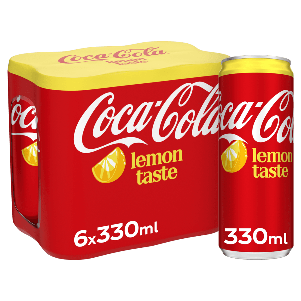 COCA-COLA LEMON CANS 33CL