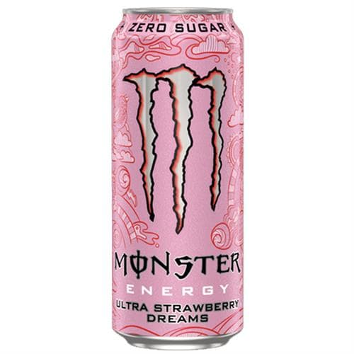 MONSTER ULTRA STRAWBERRY DREAMS CANS 50CL