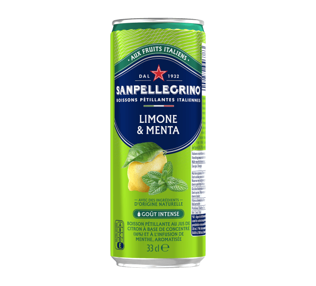 SAN PELLEGRINO LEMON & MENTA 33CL