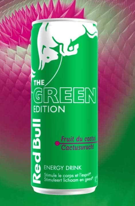 RED BULL SUMMER CACTUS CANS 25CL (x24)