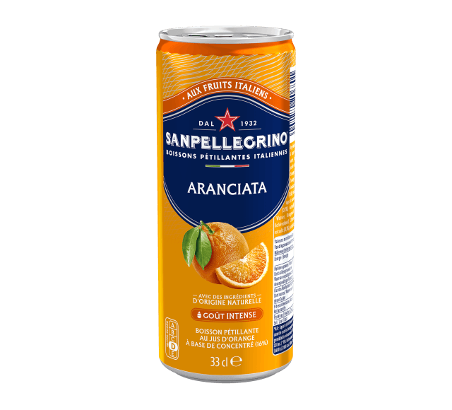SAN PELLEGRINO ARANCIATA 33CL (4x6)