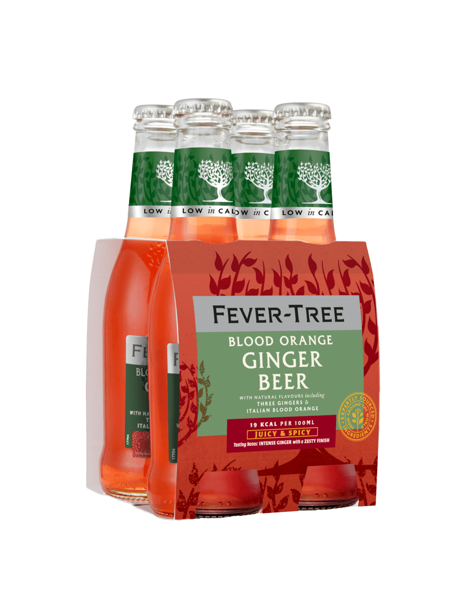 FEVER-TREE BLOOD ORANGE GINGER BEER 20CL