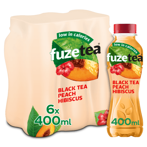 FUZE TEA PEACH/HIBISC PET 4X6X400M