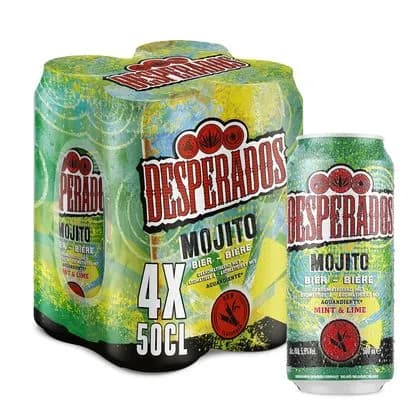 DESPERADOS MOJITO 5,9° CANS 50CL - 6X4
