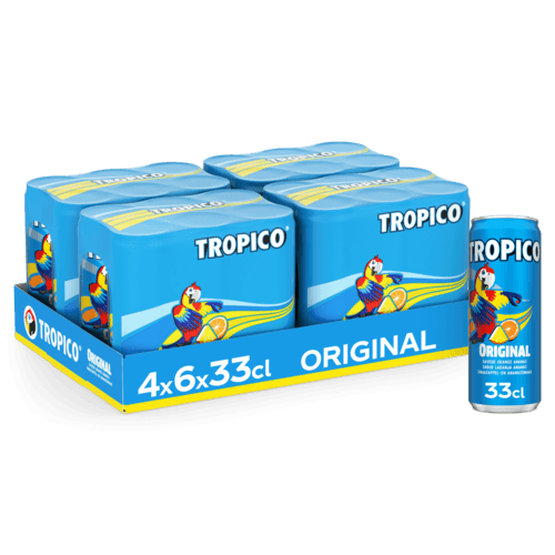 TROPICO ORIGINAL SLEEK CANS 33CL (4x6)
