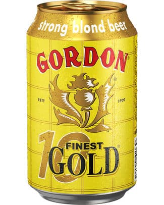 GORDON FINEST GOLD 10° CANS 33CL(x24)